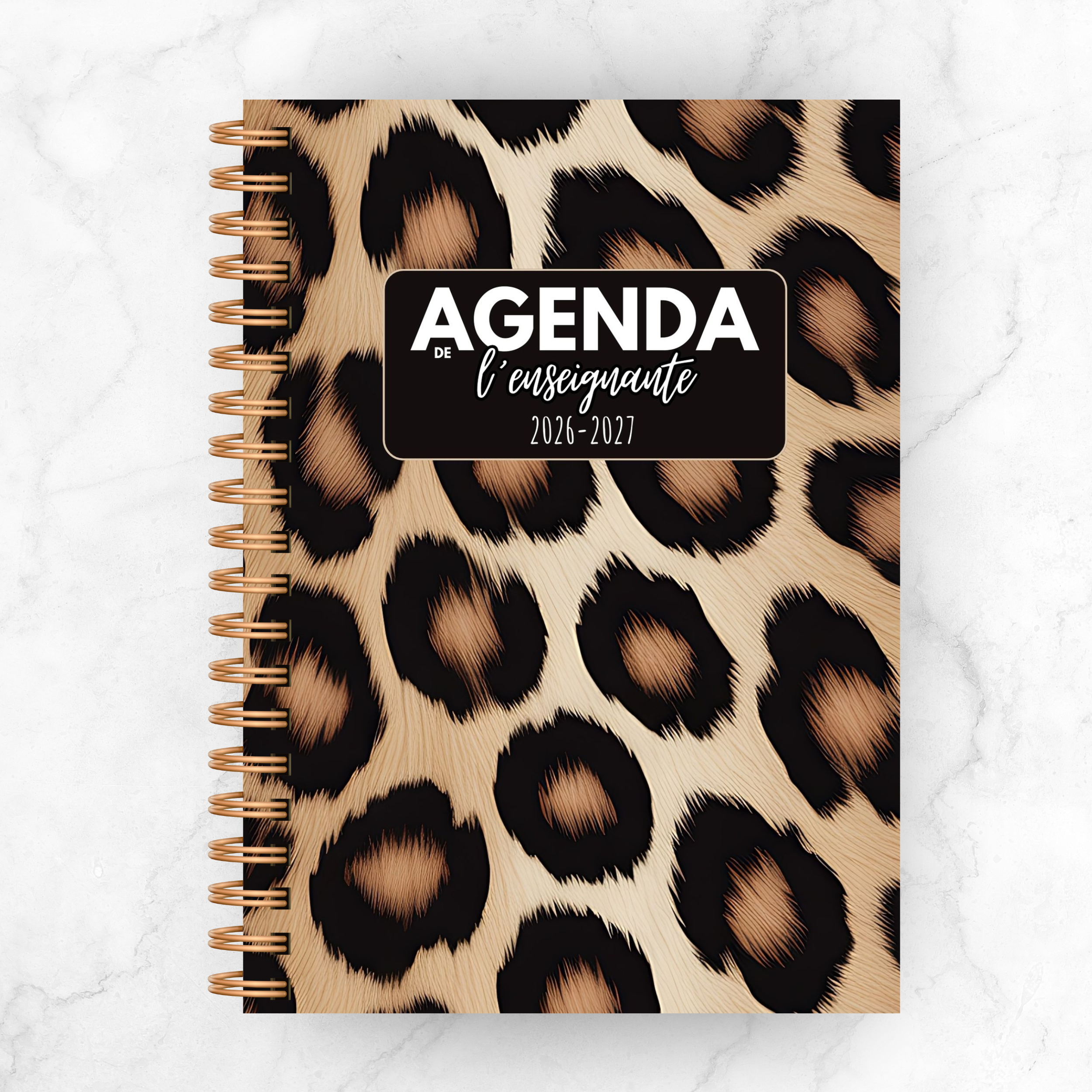 Agenda de l'enseignante VICTORIA