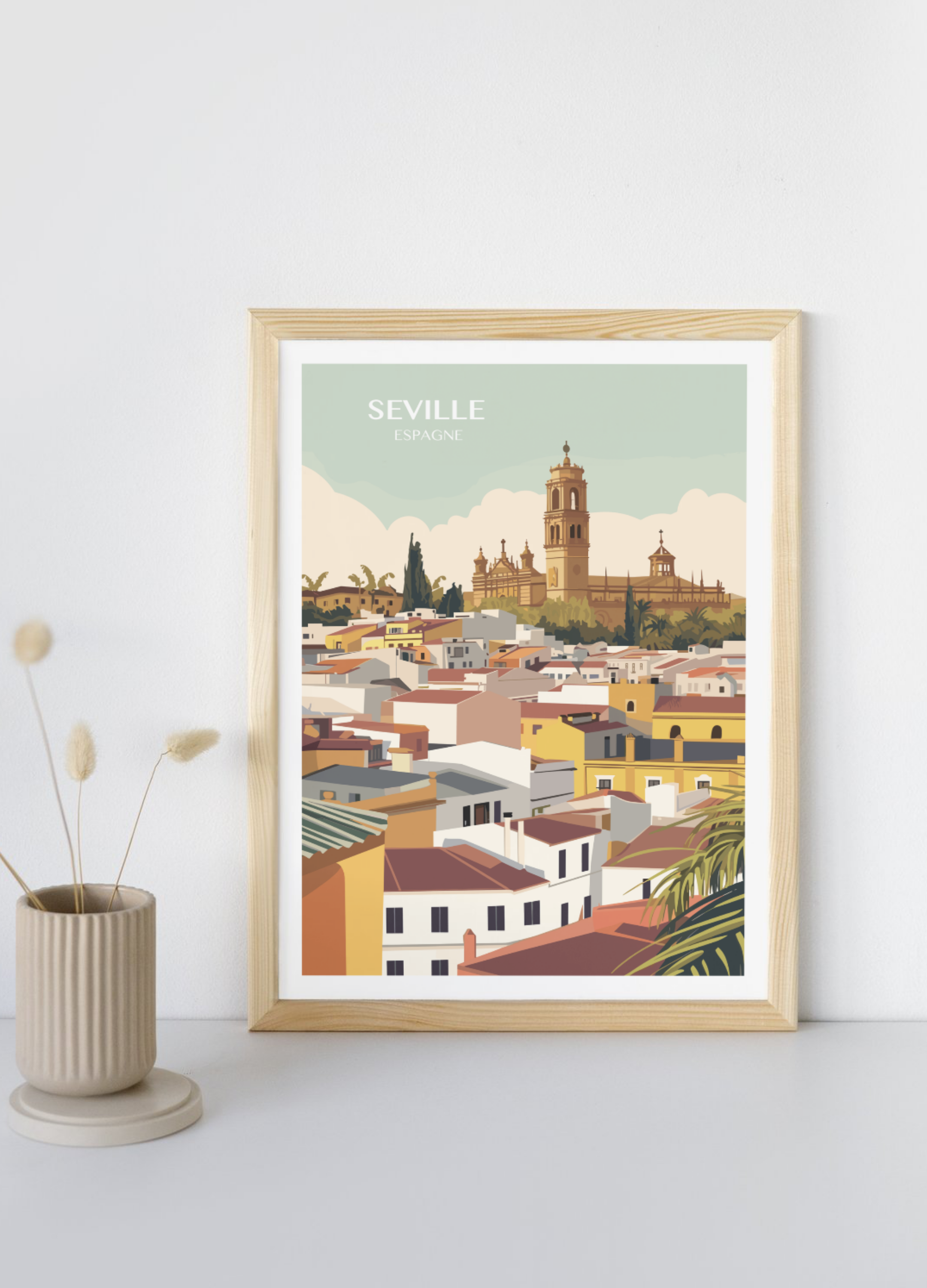 Affiche voyage à Séville 🇪🇸