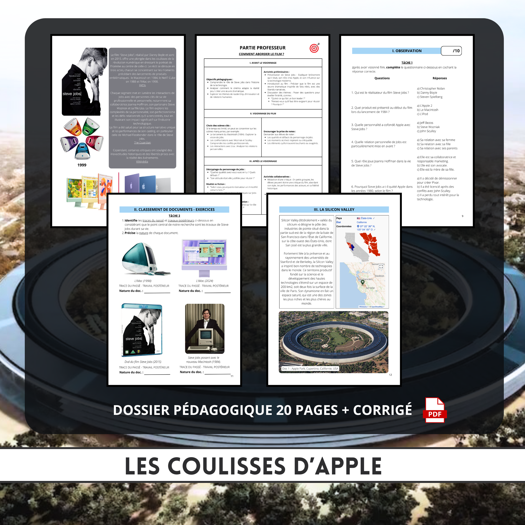 Dossier pédagogique - Steve Jobs, les coulisses d'Apple