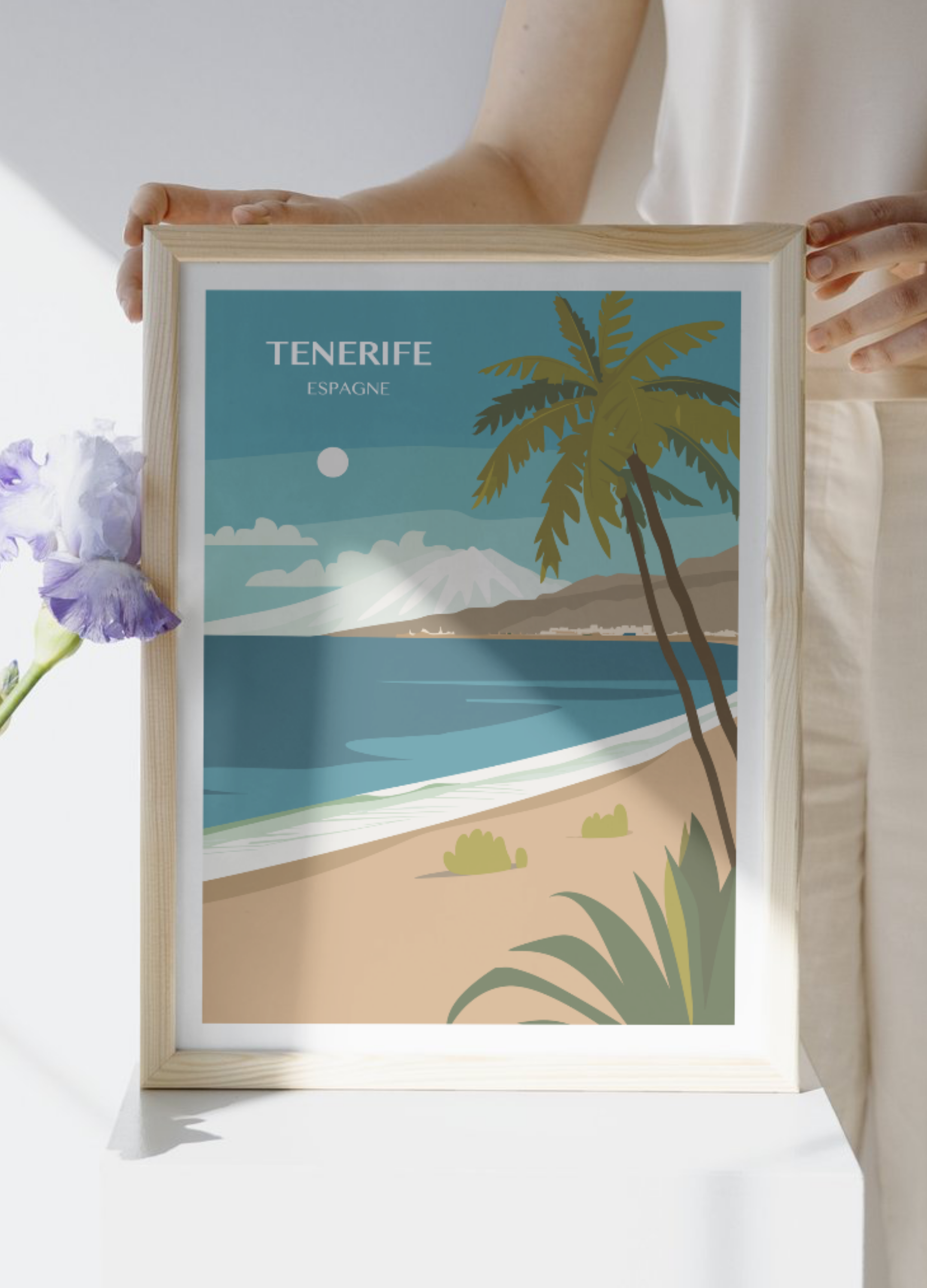 Affiche voyage à Tenerife 🇪🇸