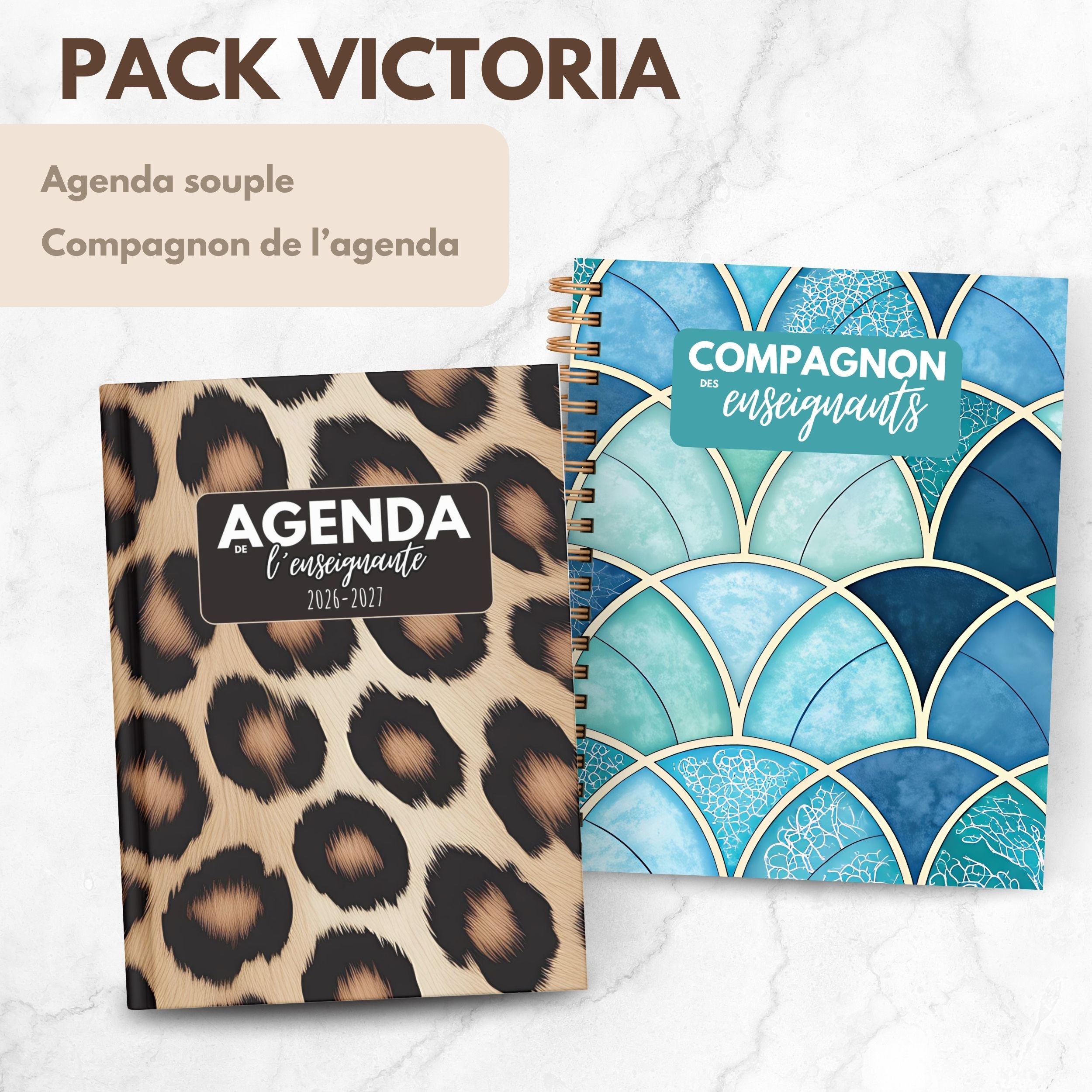 Agenda de l'enseignante VICTORIA