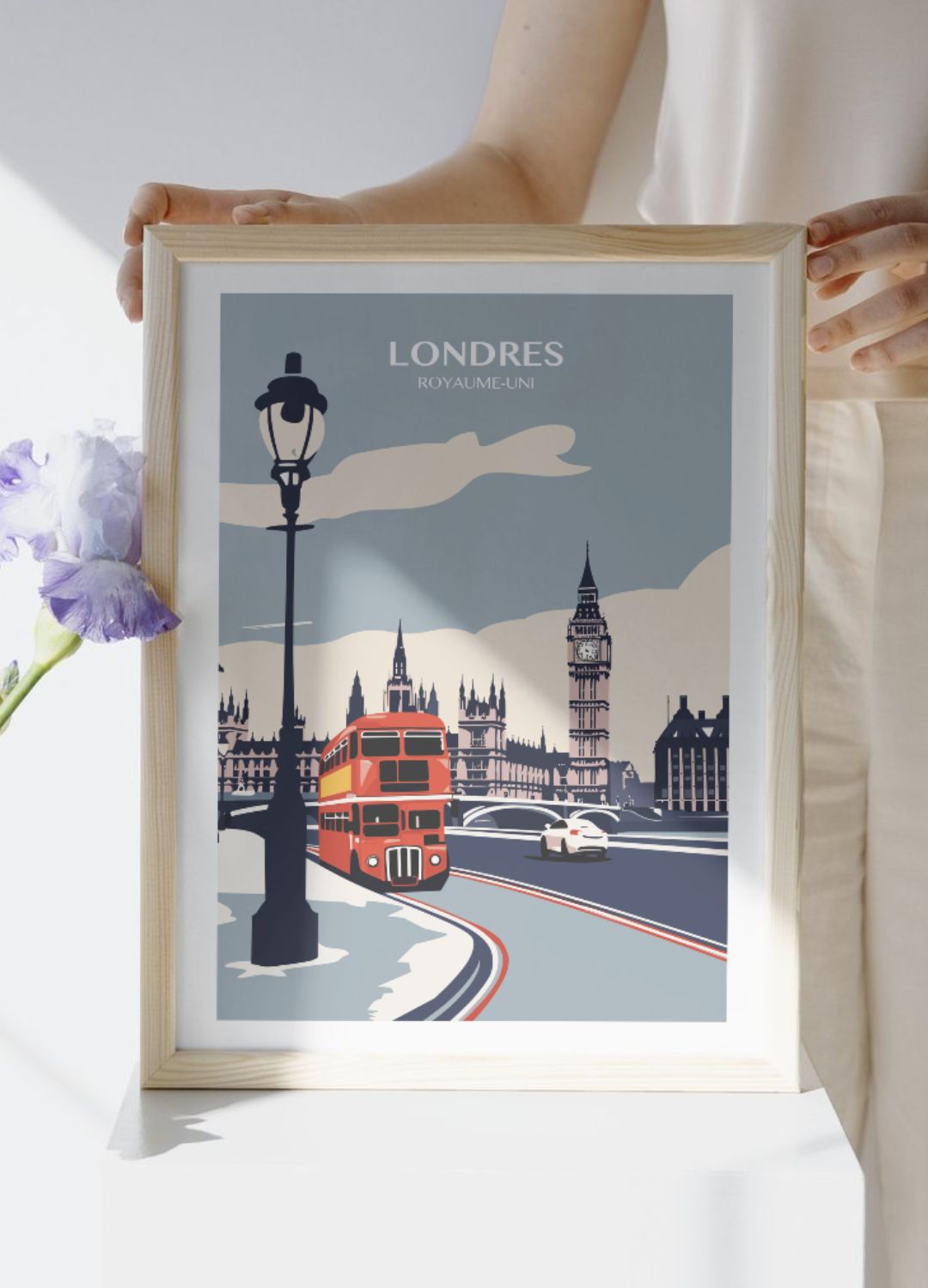 Affiche voyage à Londres 🇬🇧