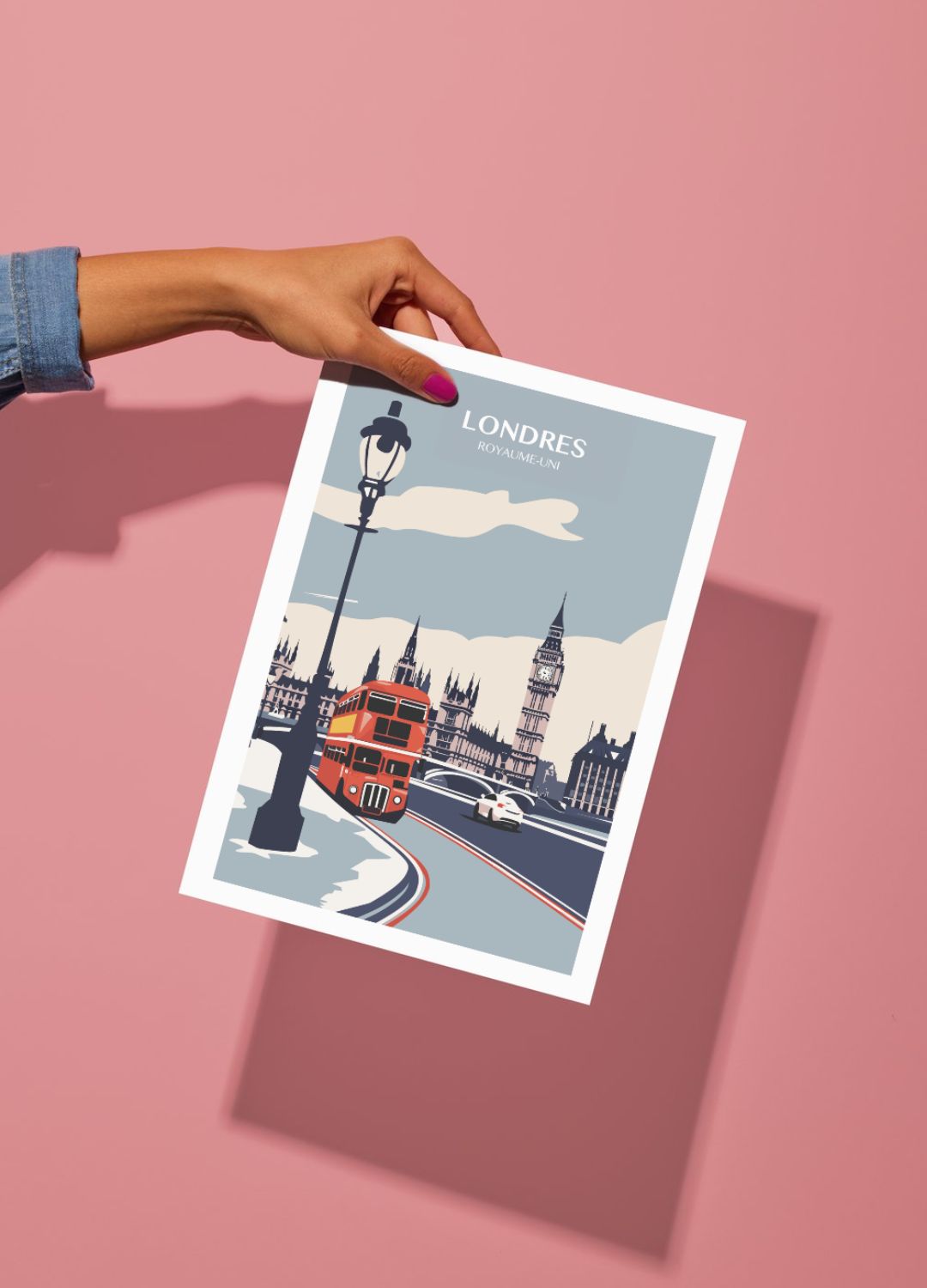 Affiche voyage à Londres 🇬🇧