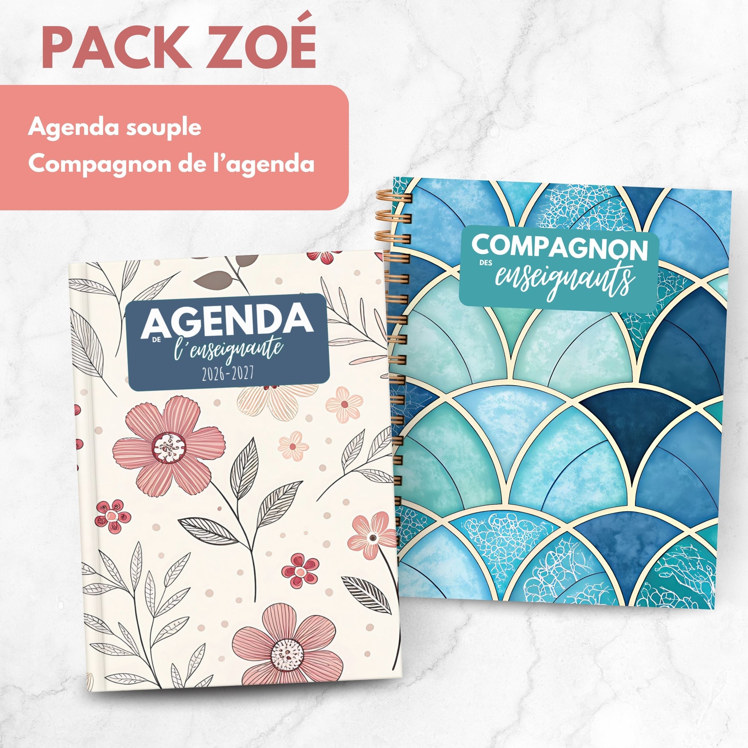 Agenda de l'enseignante ZOÉ